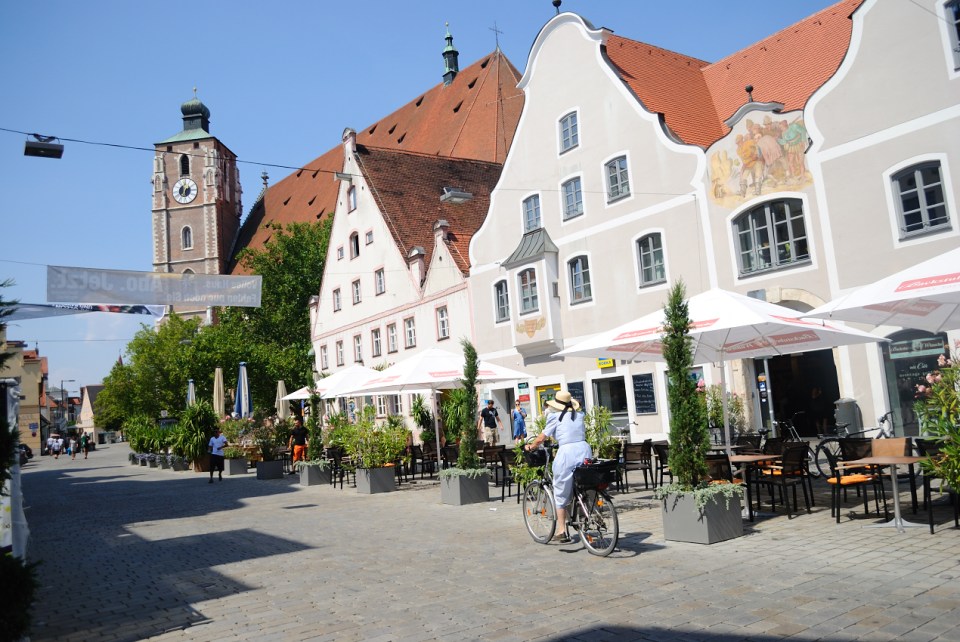 Centro histórico en Ingolstadt